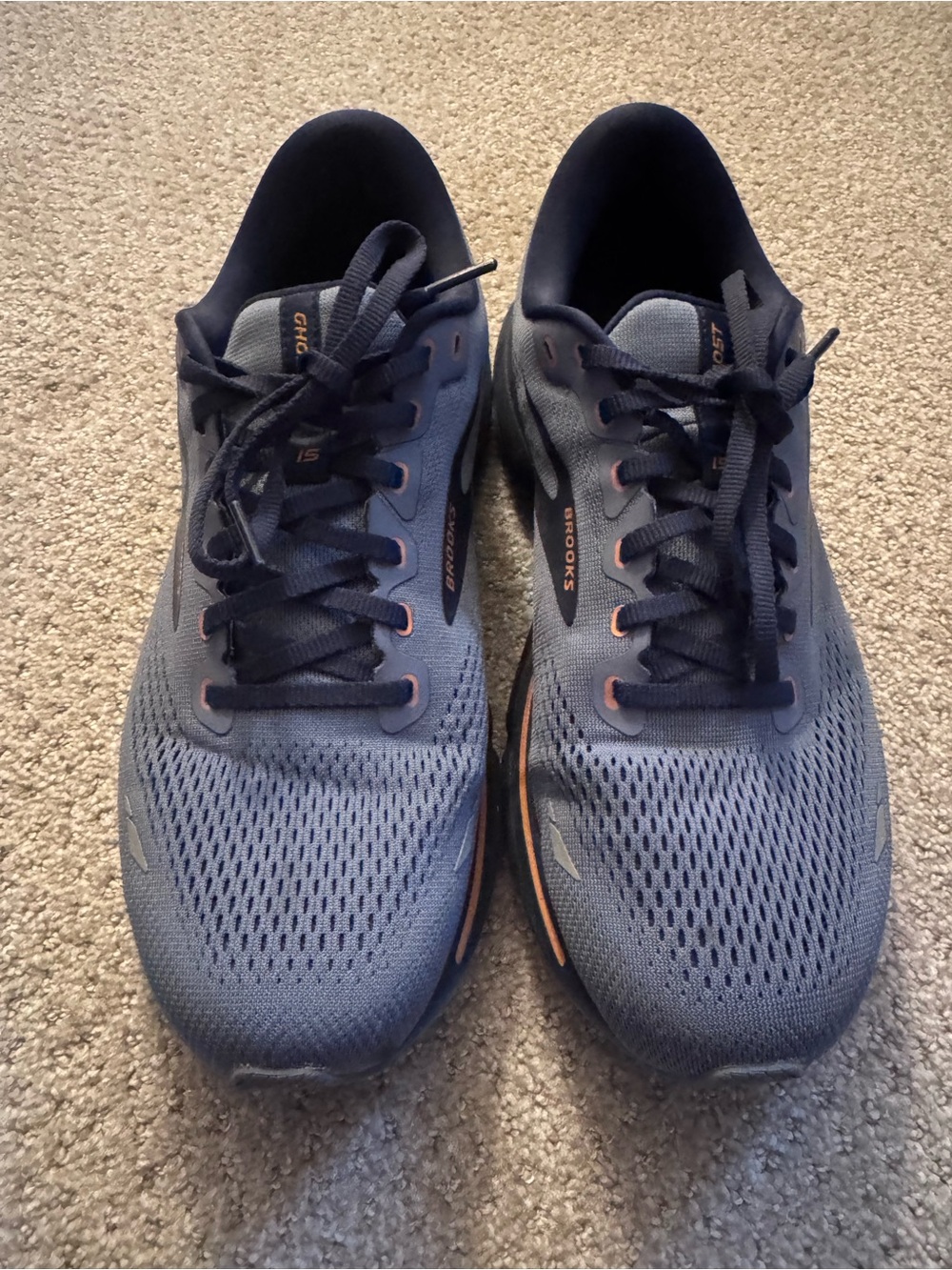 Gently used Brooks Ghost 15 Men's Athletic Running Shoes